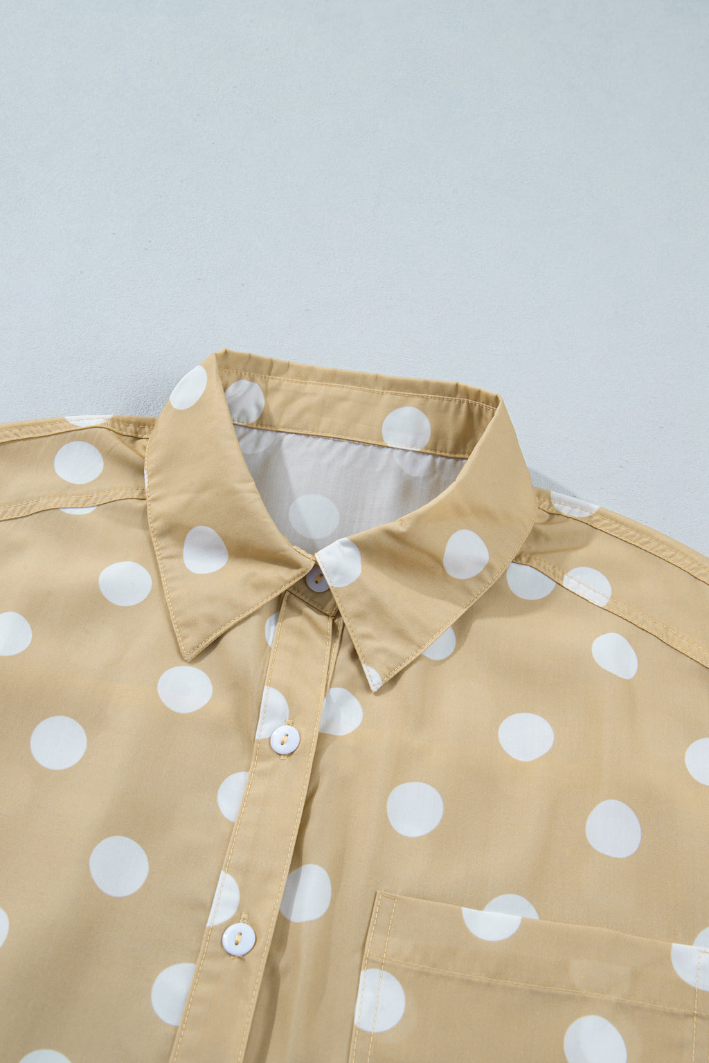 Sweet Dot Ruffle Top