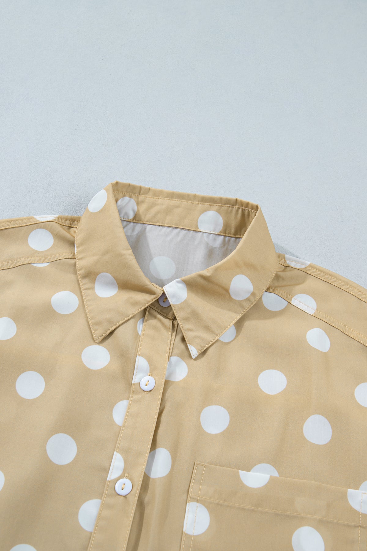 Sweet Dot Ruffle Top