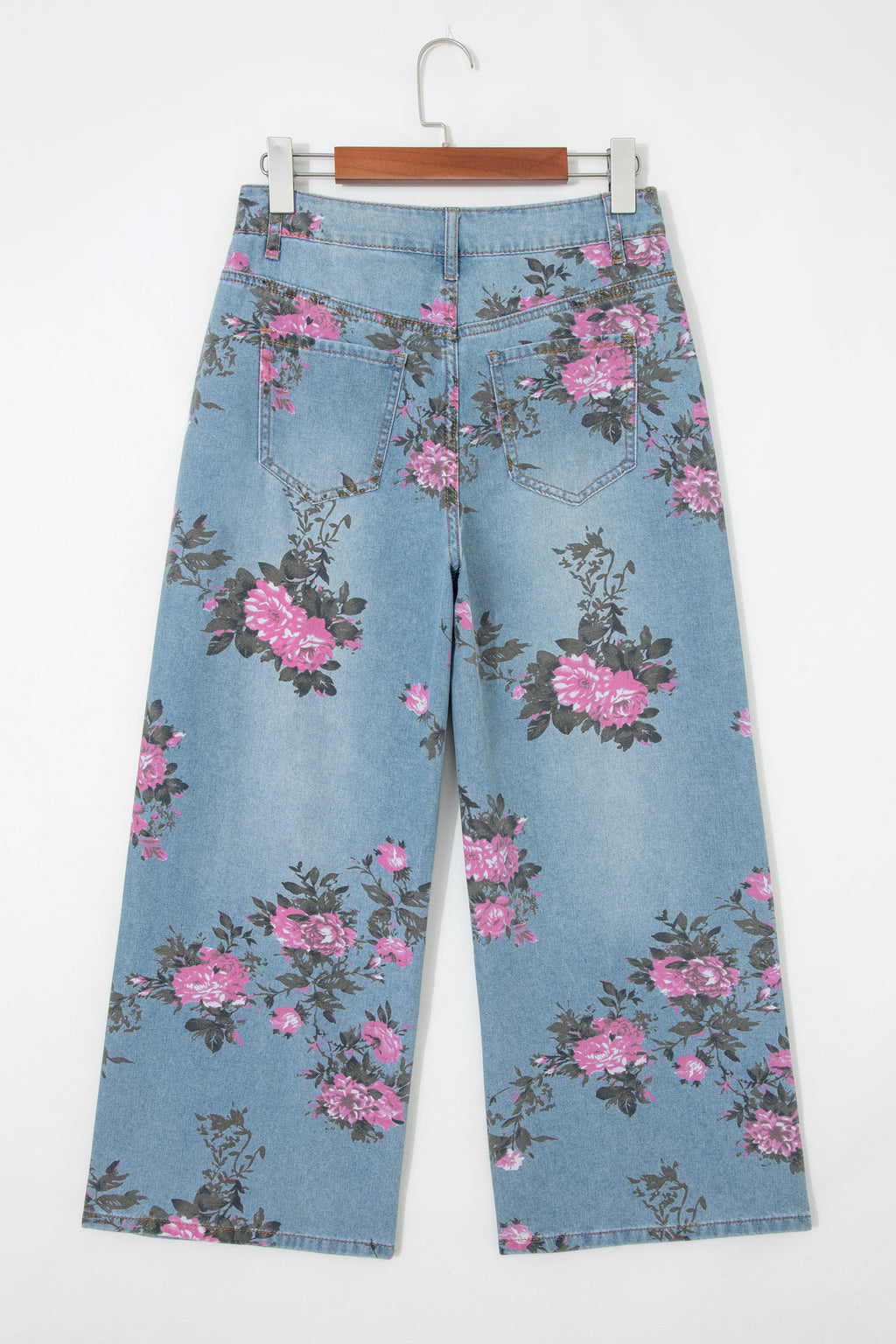 Garden Floral Bootcut Jeans