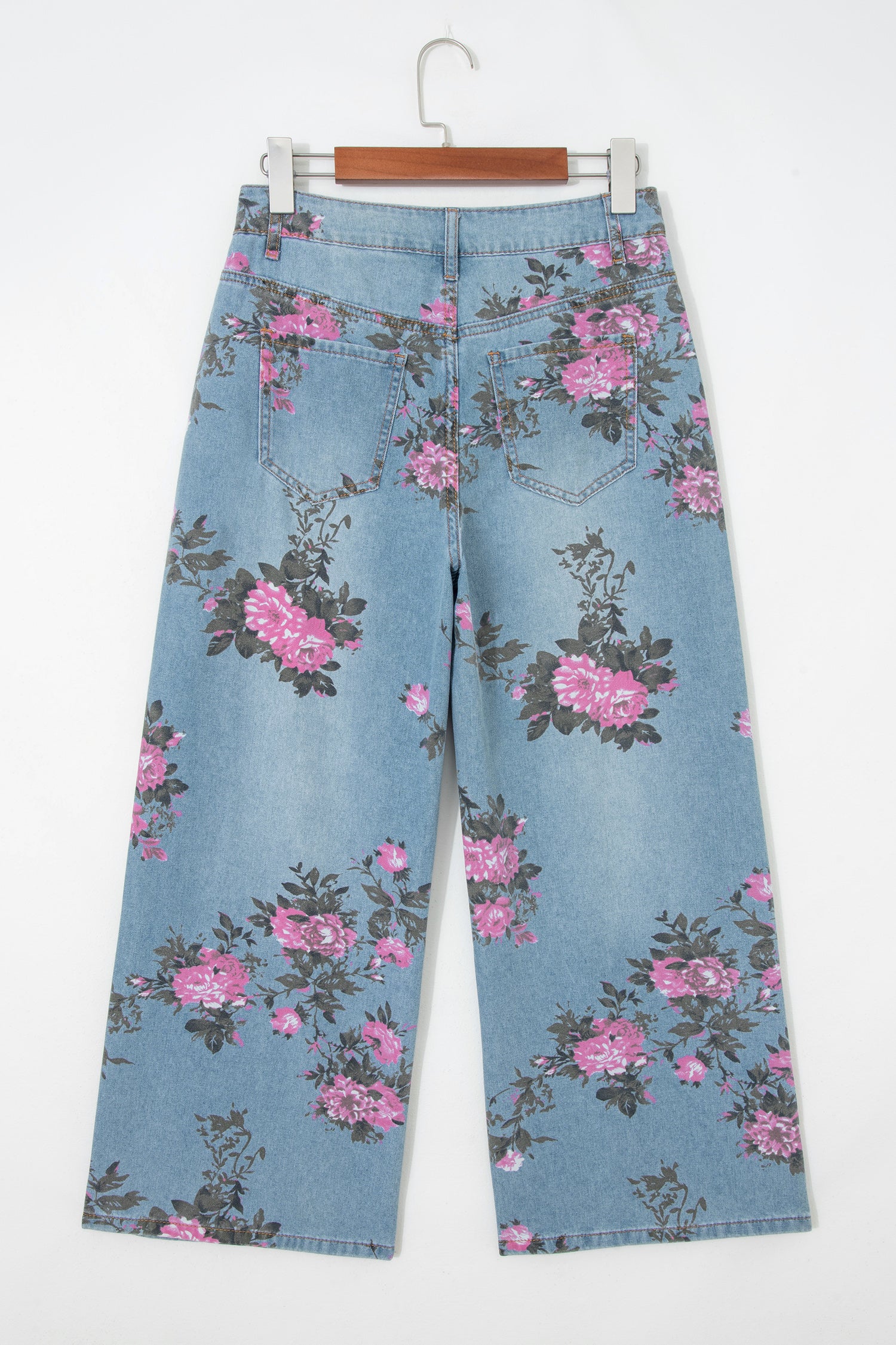 Garden Floral Bootcut Jeans