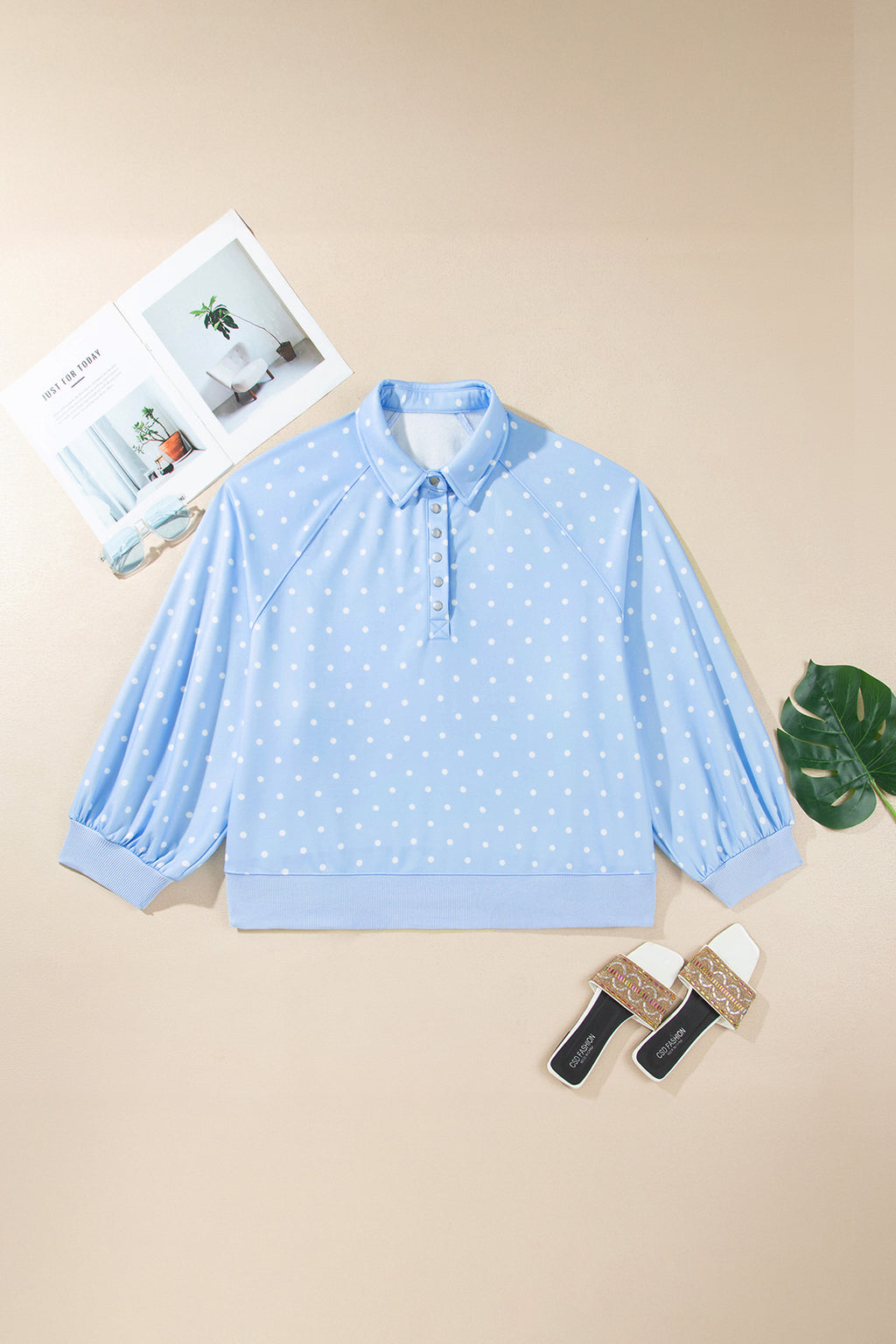 Polka Dot Pretty Sweatshirt