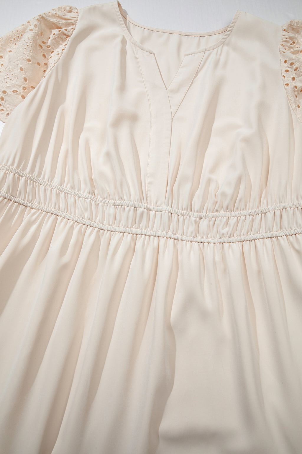 Apricot Plus Size Maxi Dress