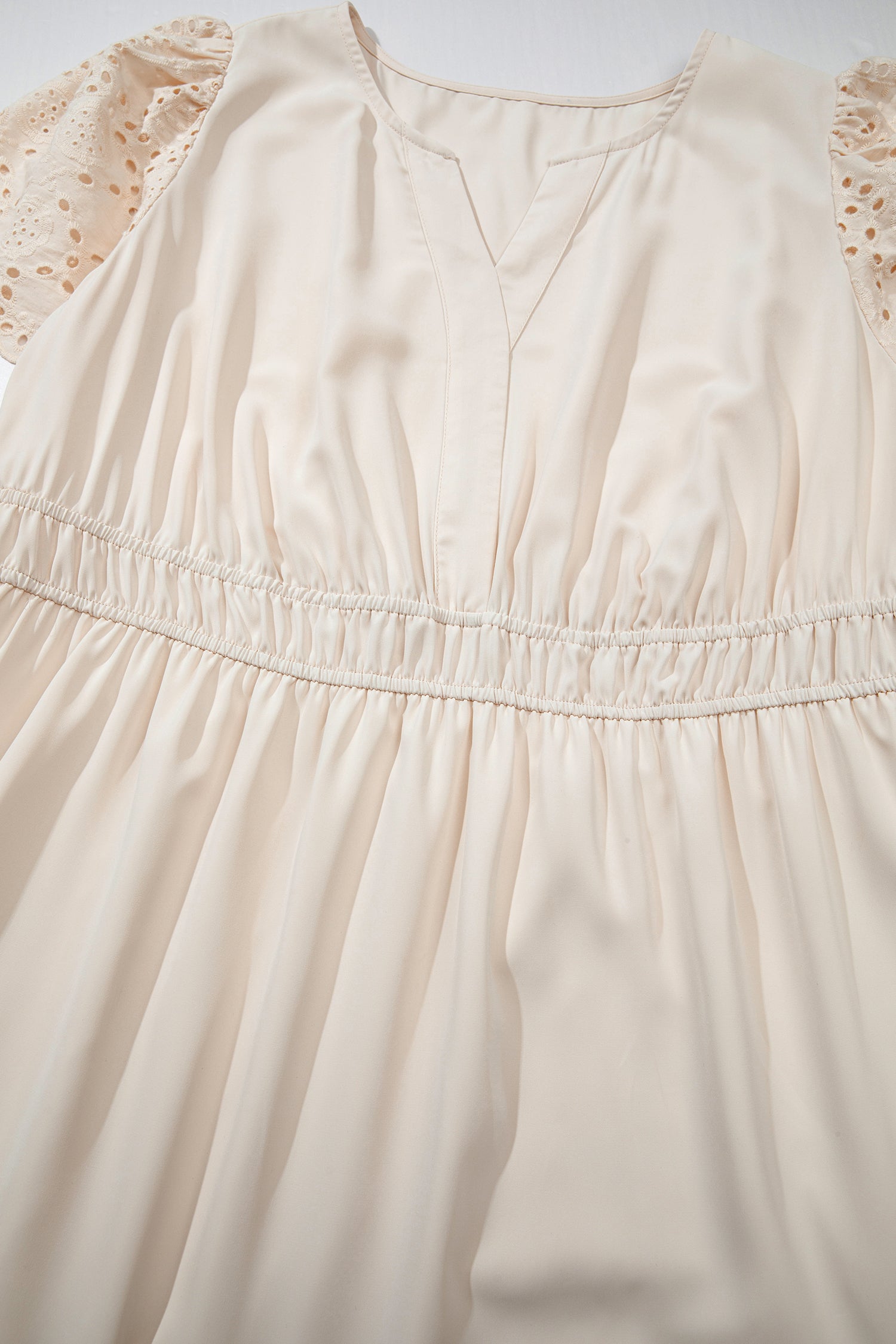Apricot Plus Size Maxi Dress