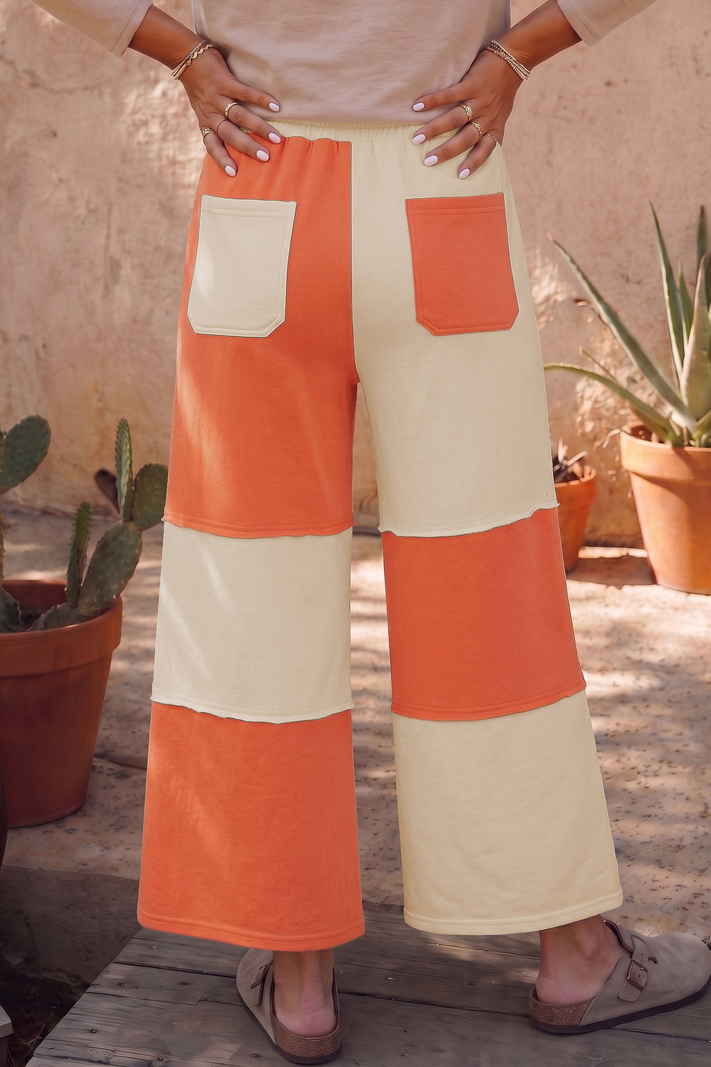 Autumn Seam Detail Pants