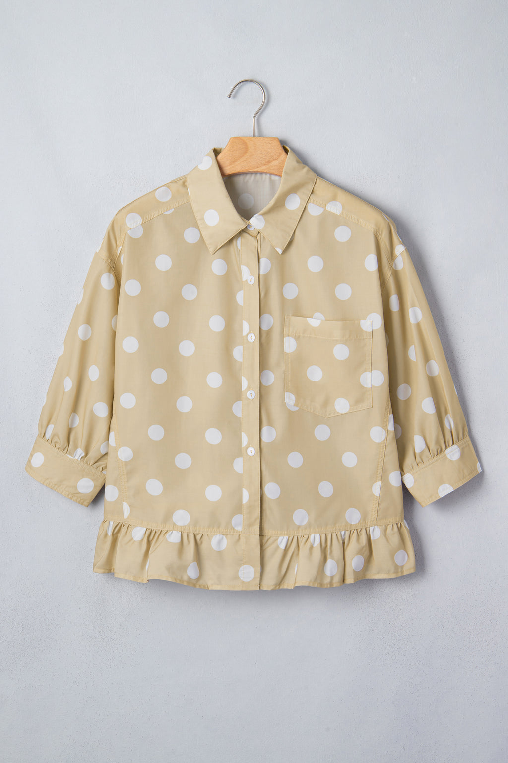 Sweet Dot Ruffle Top