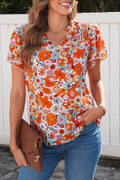 Orange Blossom Blouse
