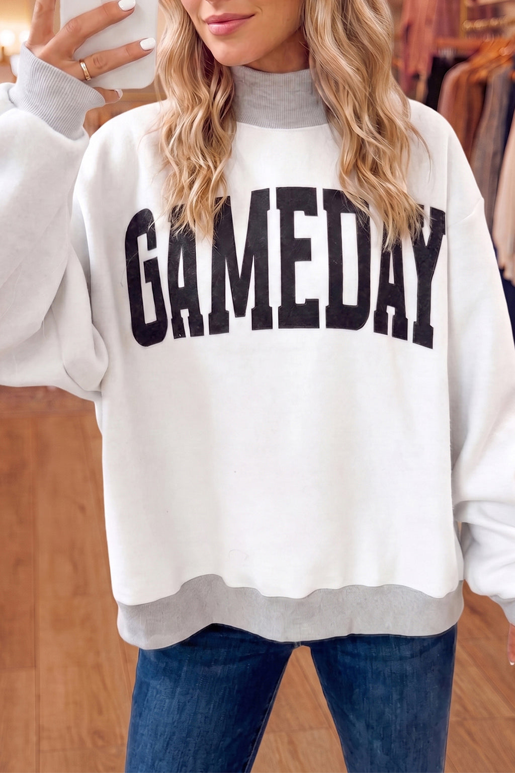 Cheer Loud Reversible Sweatshirt