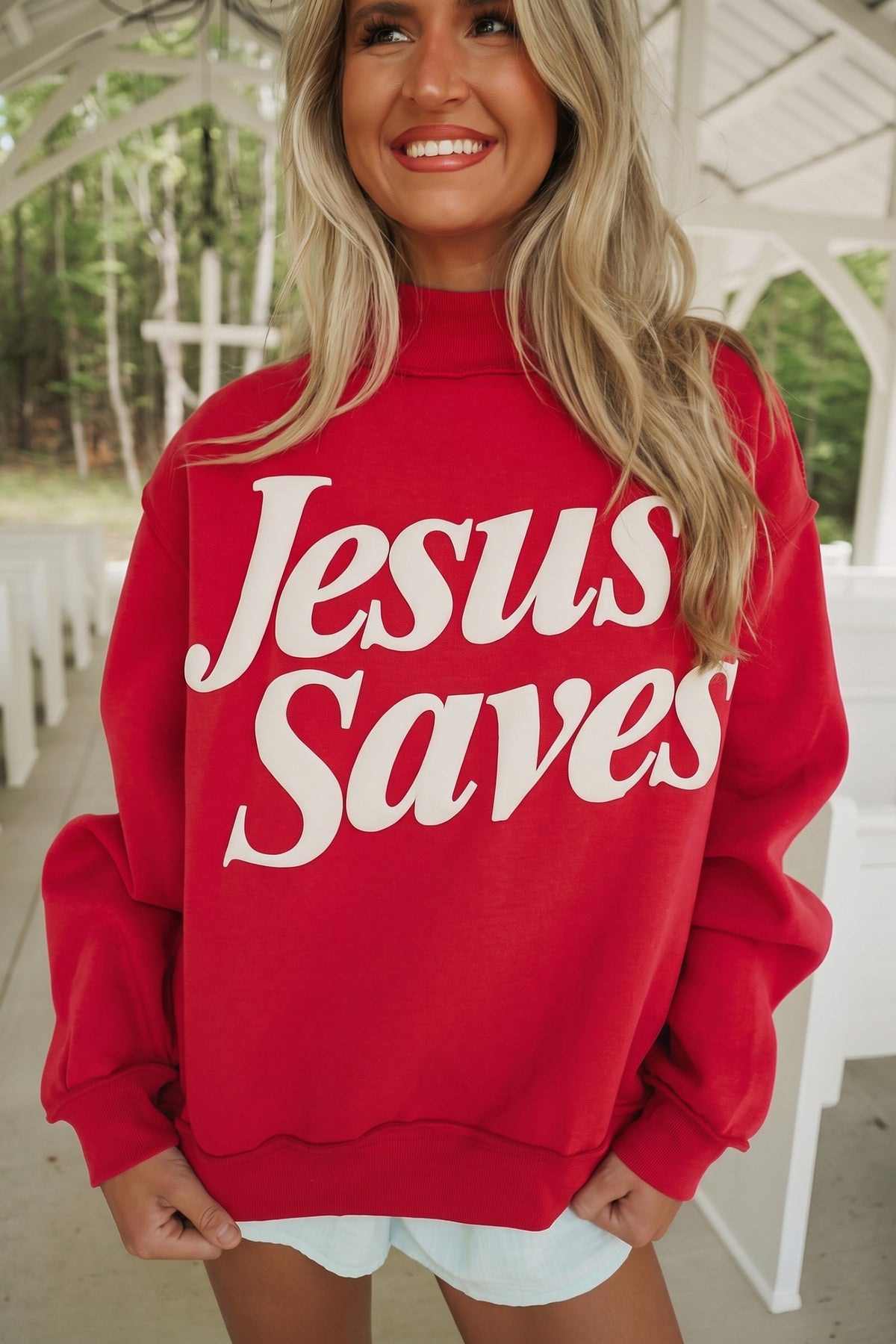 Jesus Saves Y'all Sweatshirt