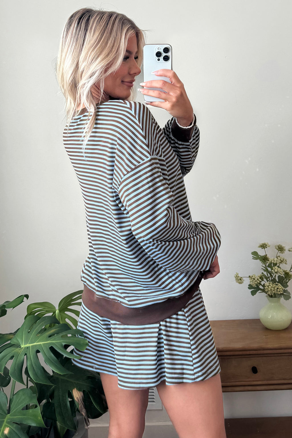 Sunday Morning Stripe Set