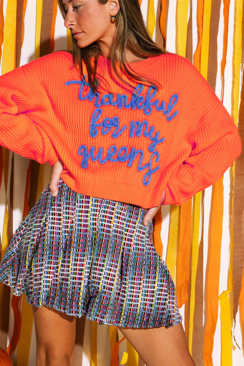 Thankful for My Queens Sweater