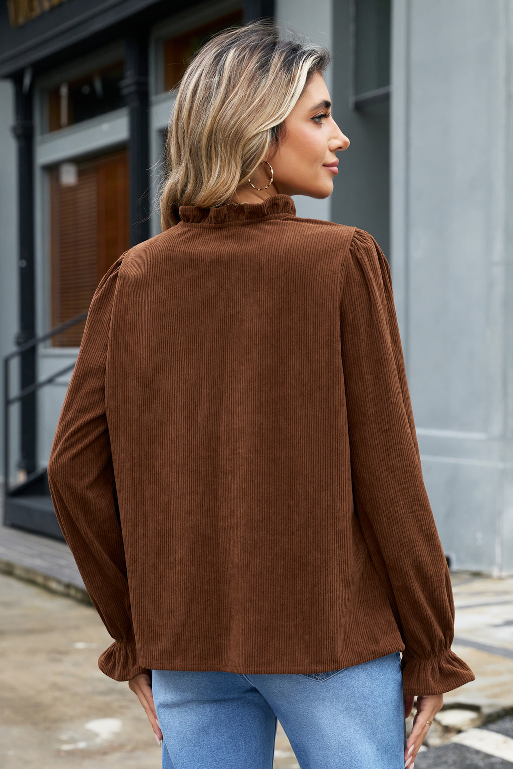 Coffee Date Corduroy Shacket