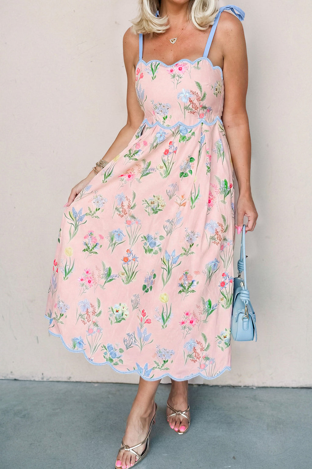 Sun Kissed Floral Midi