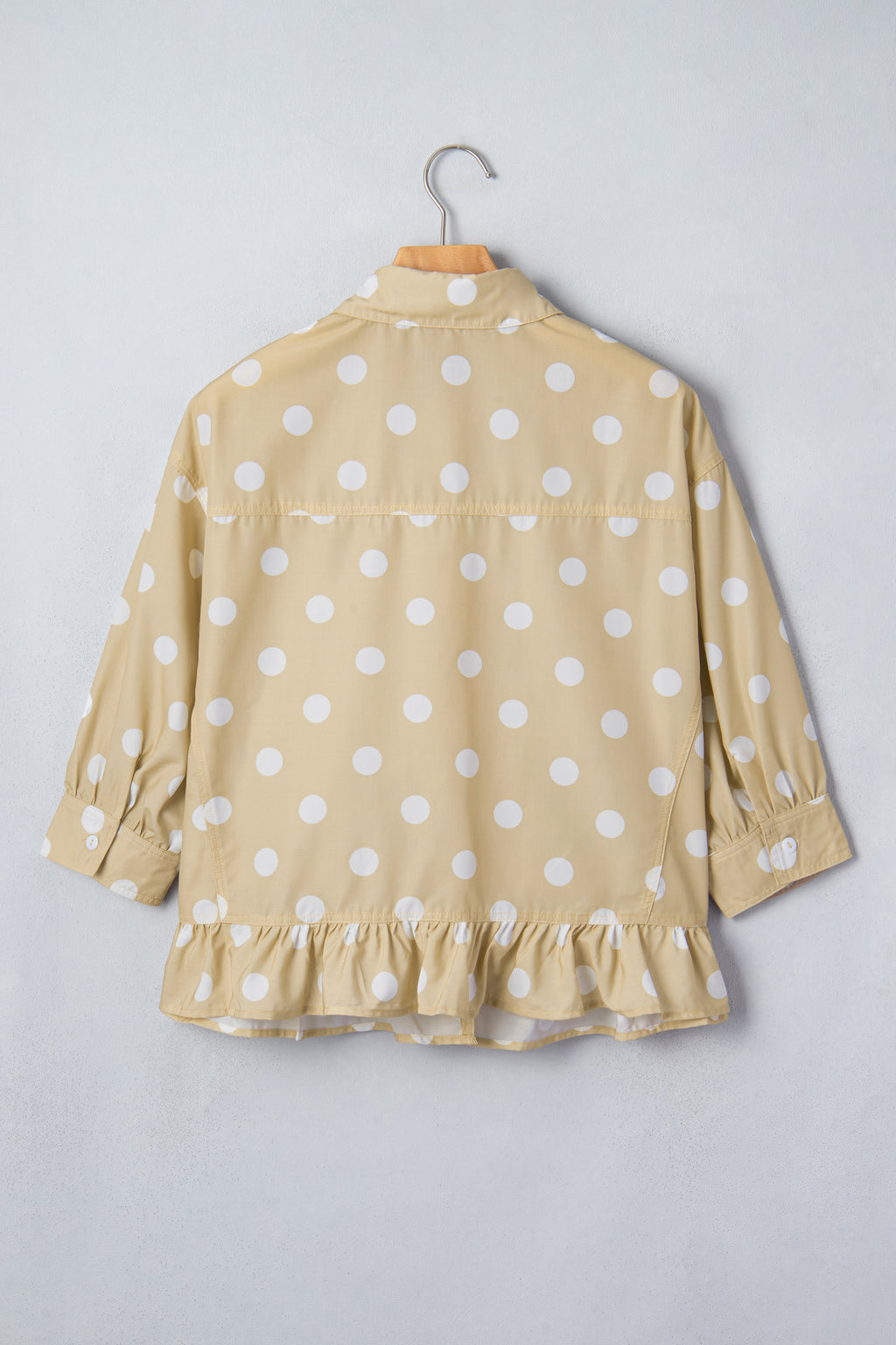 Sweet Dot Ruffle Top