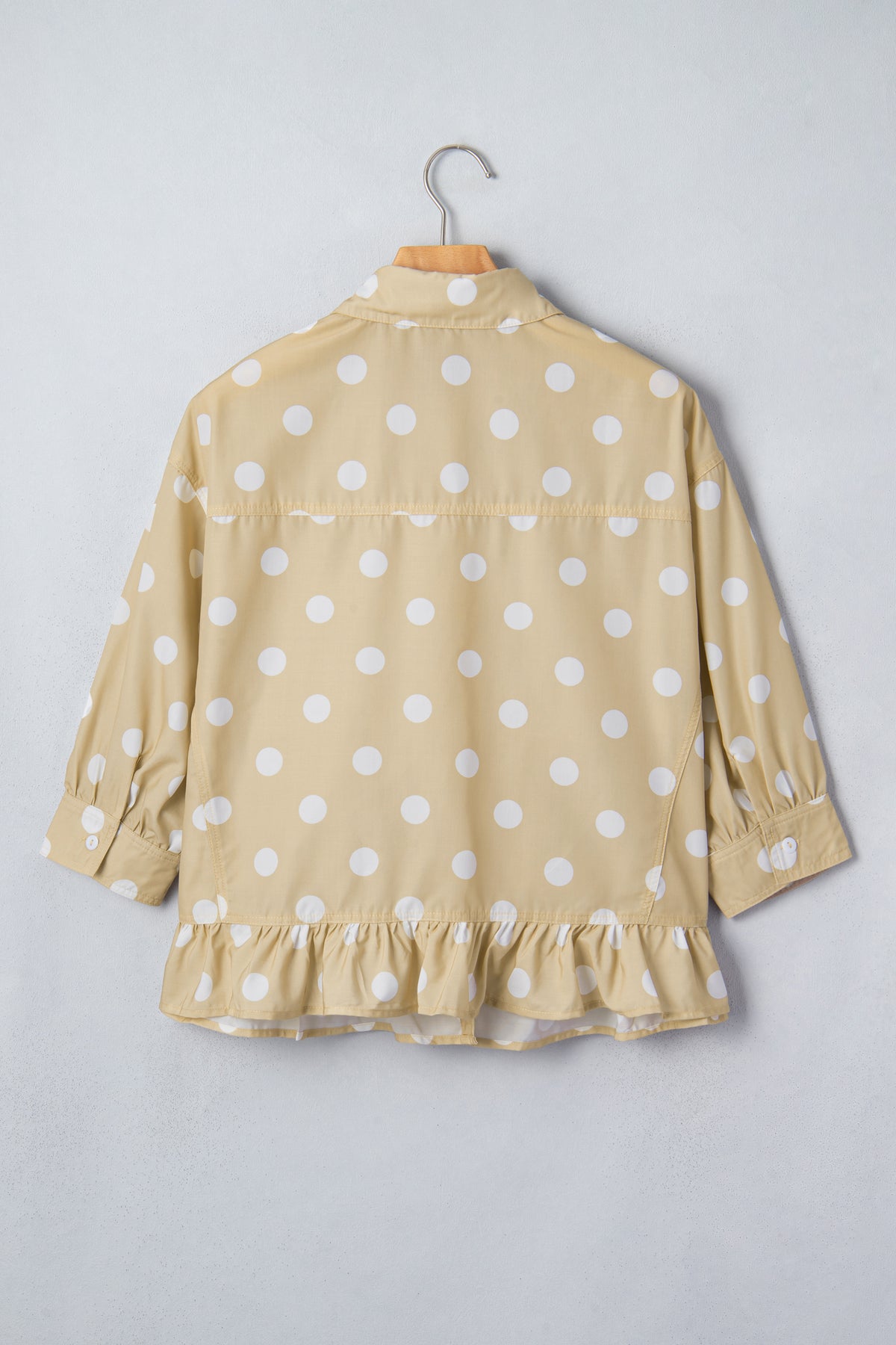 Sweet Dot Ruffle Top