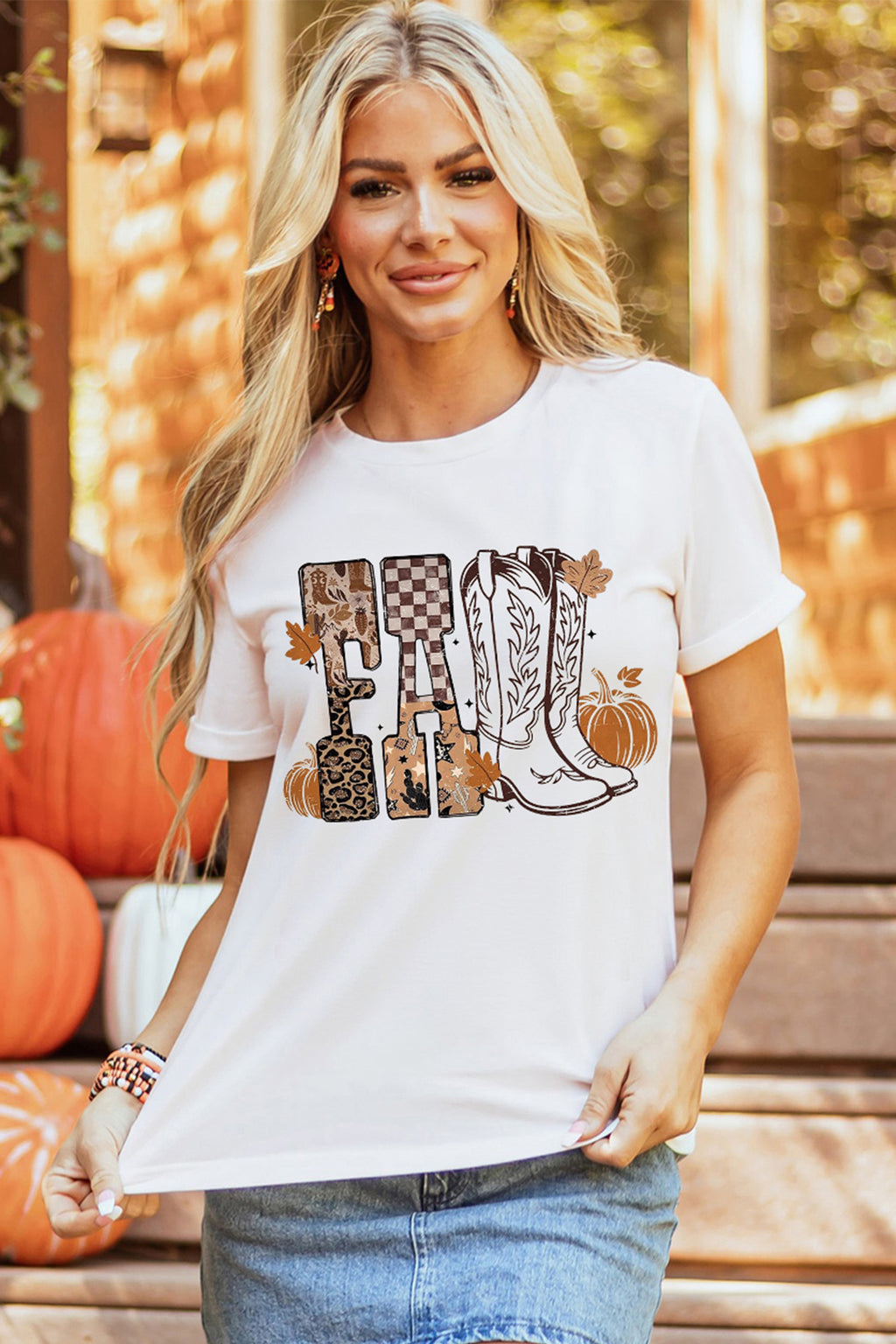 Fall in the Country Tee