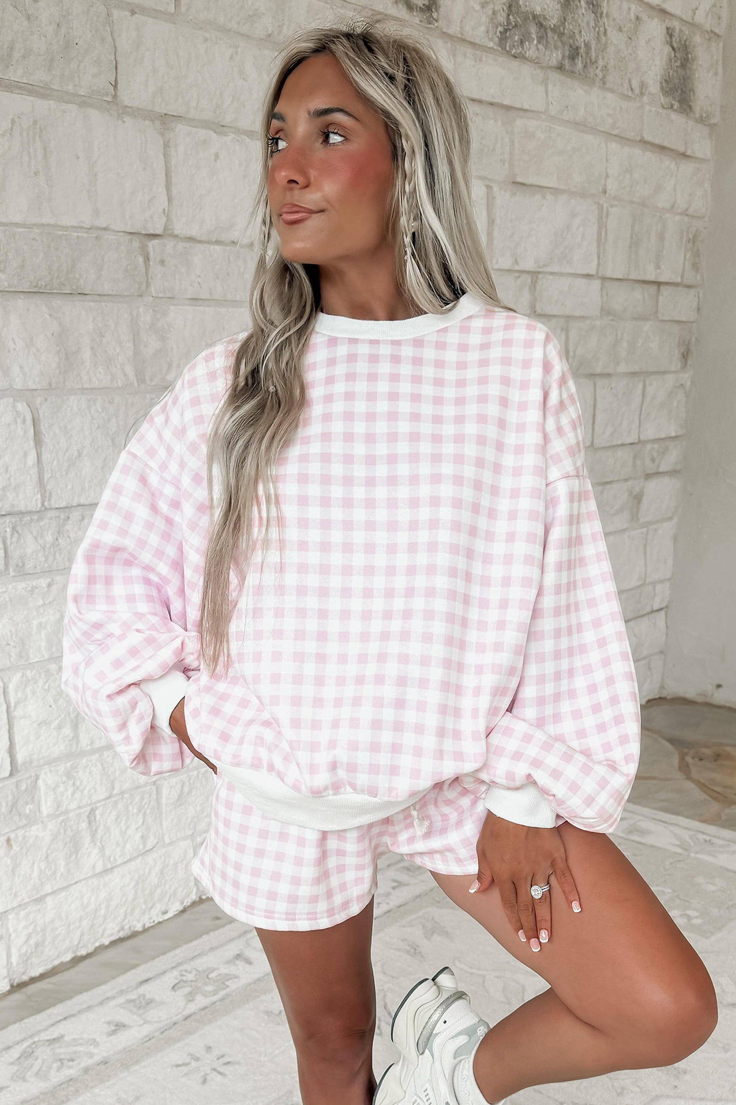 Pretty in Pink Plaid Set