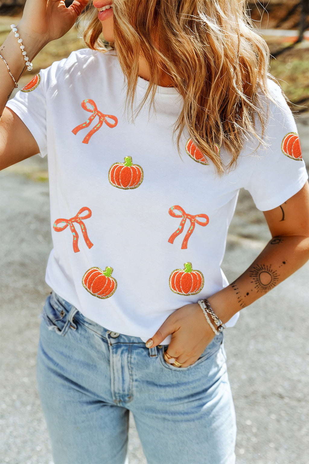 Queen of the Pumpkin Patch Tee