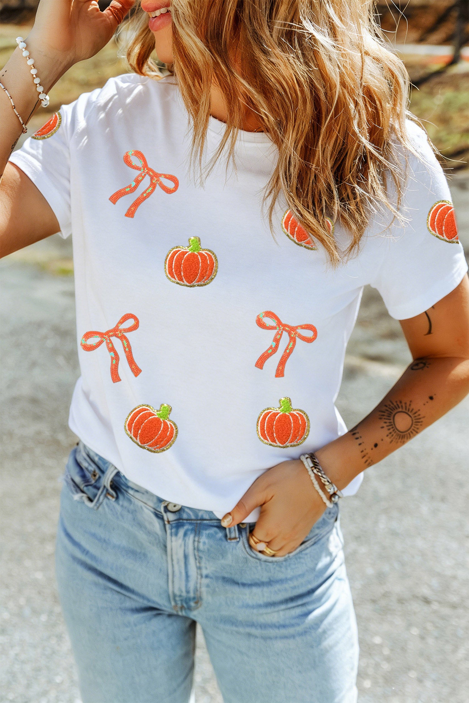 Queen of the Pumpkin Patch Tee