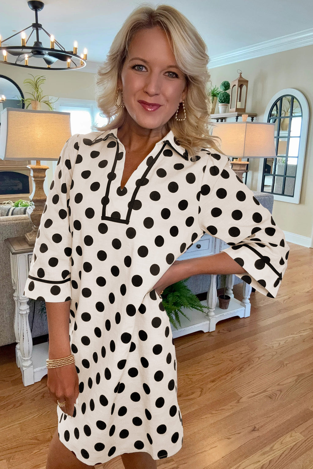 Pretty Little Polka Dot Dress