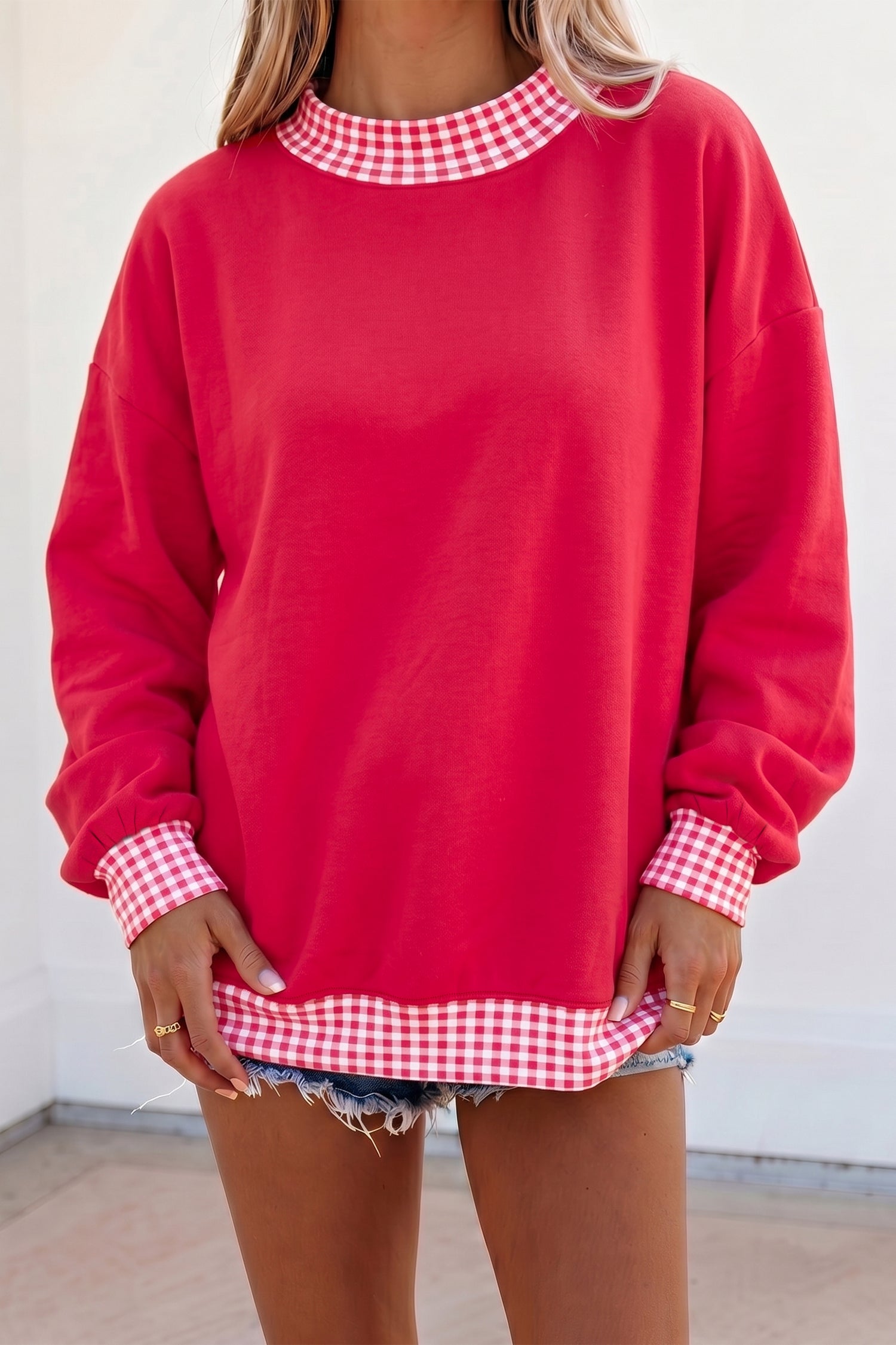 Polka Dot Sweatshirt