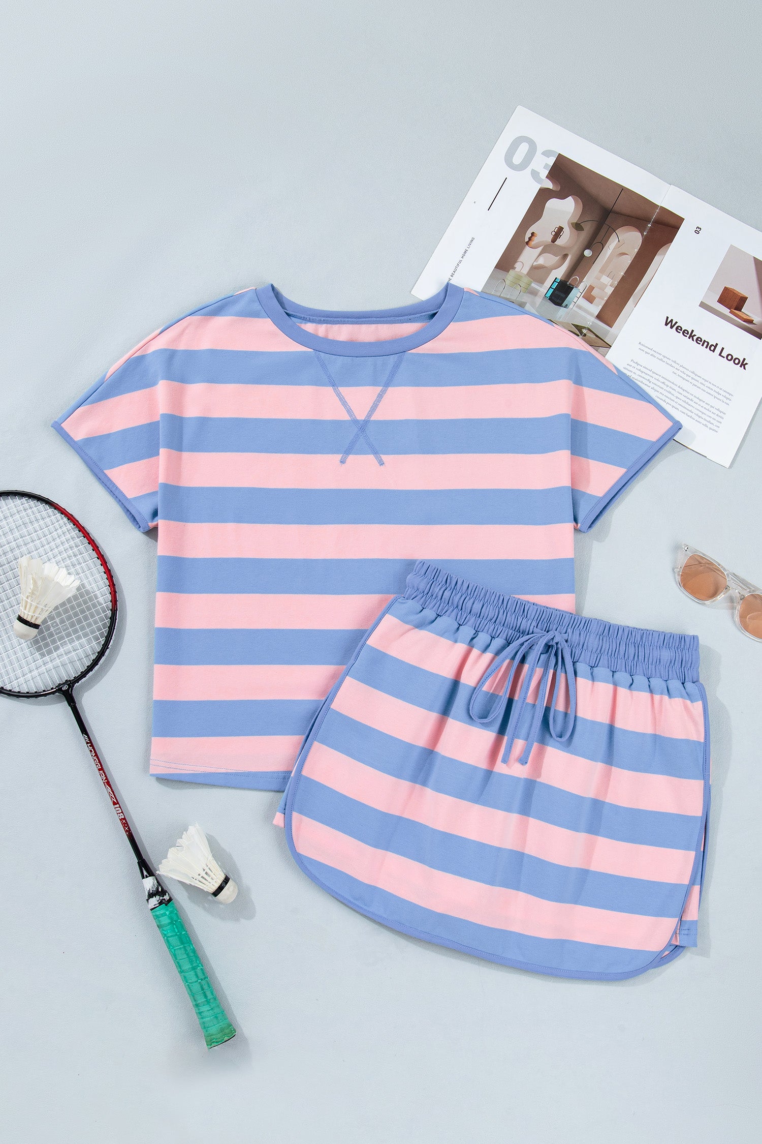 On the Go Skort Set