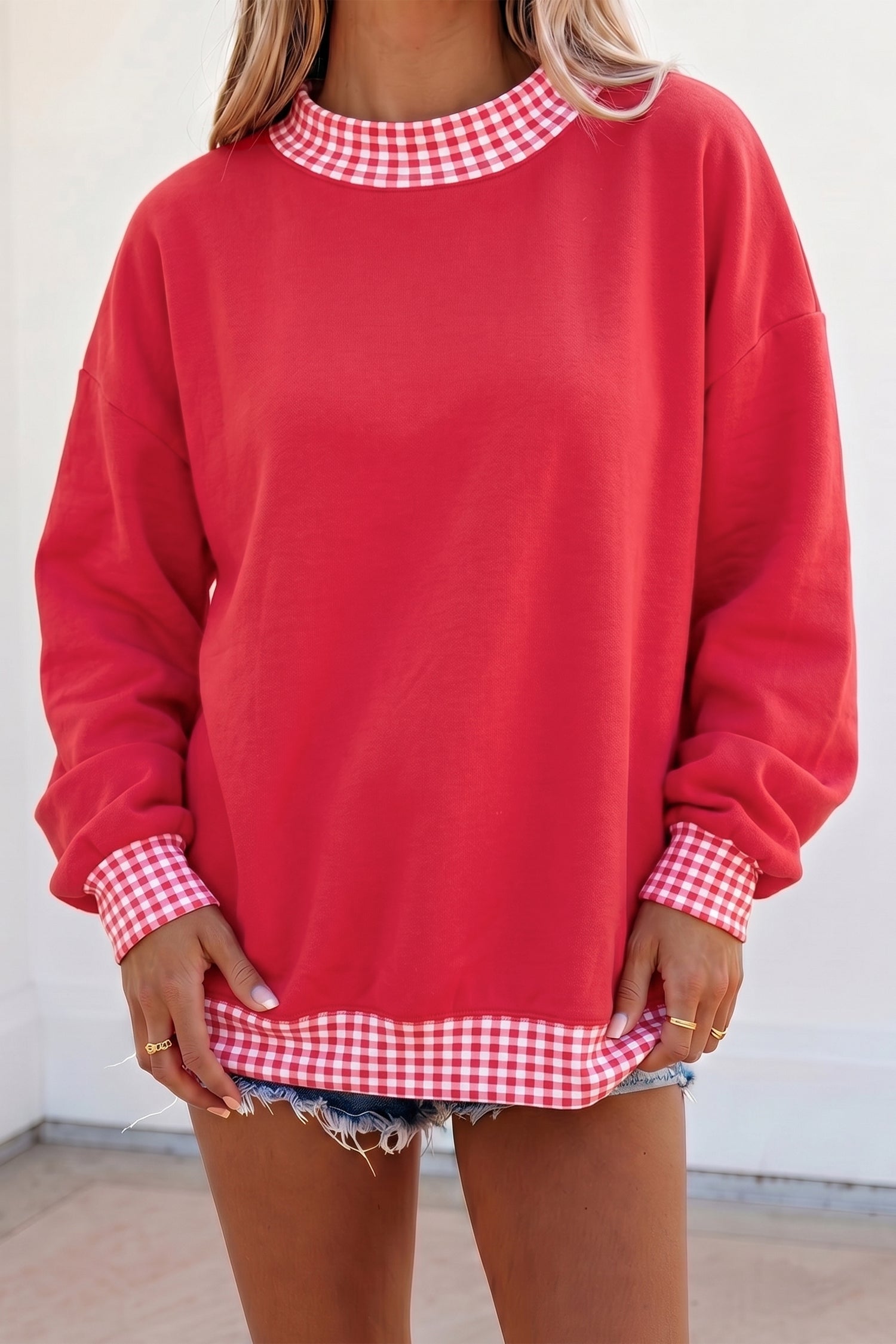 Polka Dot Sweatshirt
