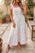 Colorful Garden Maxi Dress