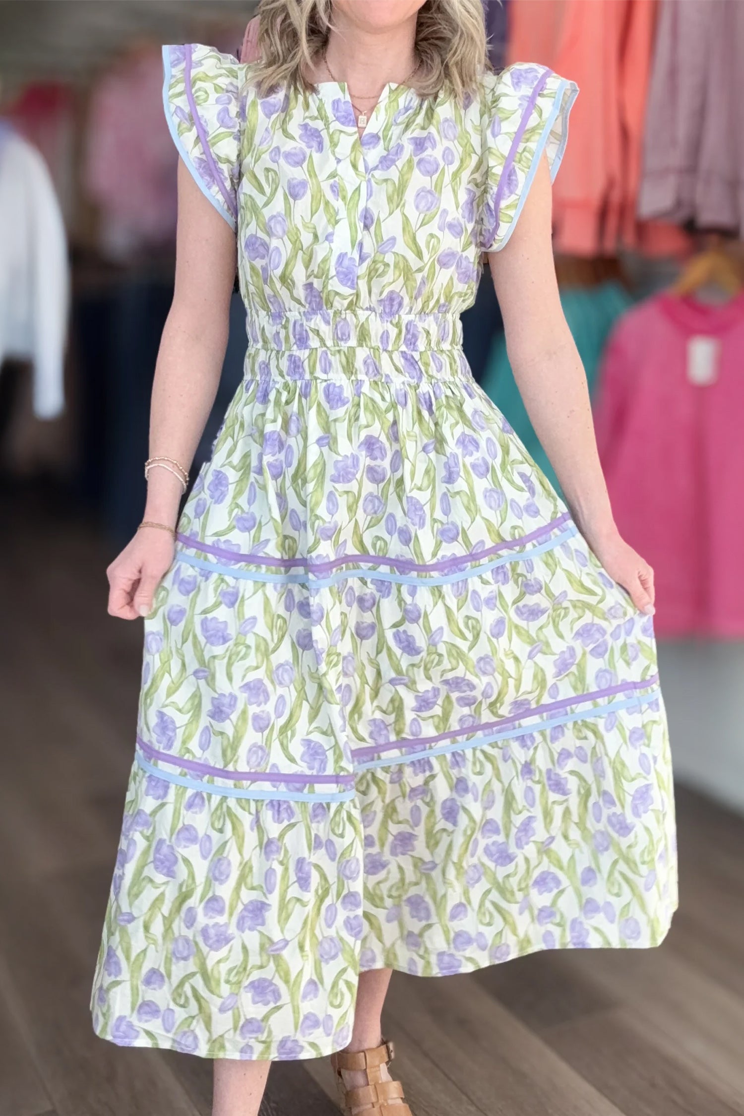 Lavender Tulip Dress