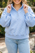 Polka Dot Pretty Sweatshirt