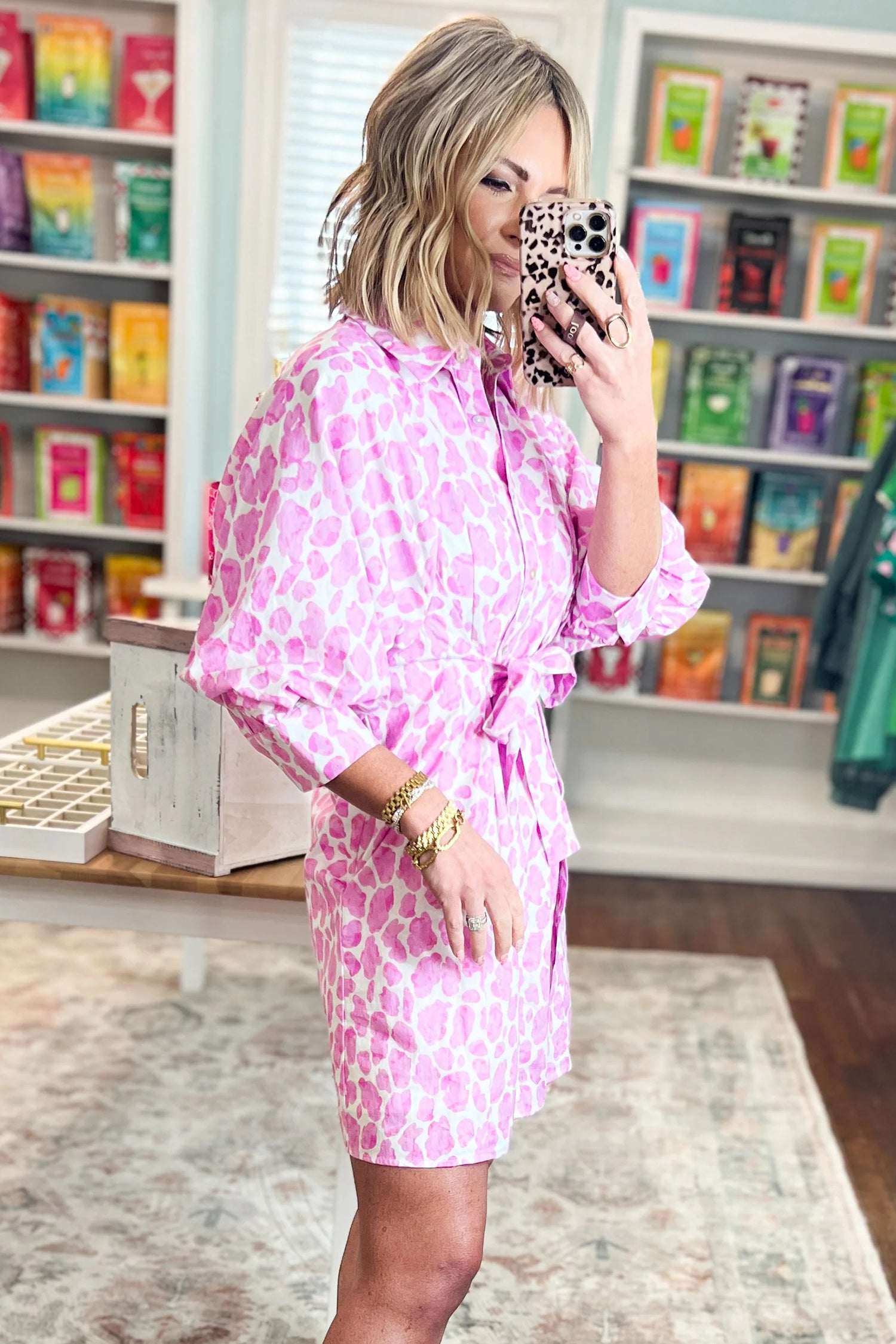 Pink Safari Dress