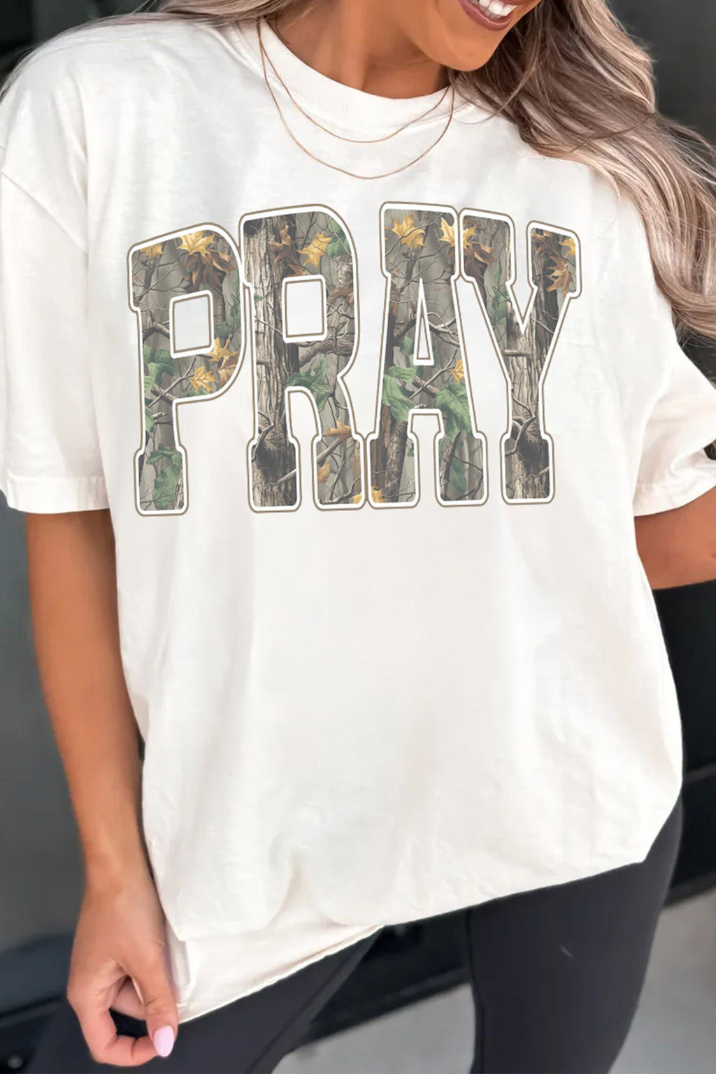 Pray Camo Faith Tee