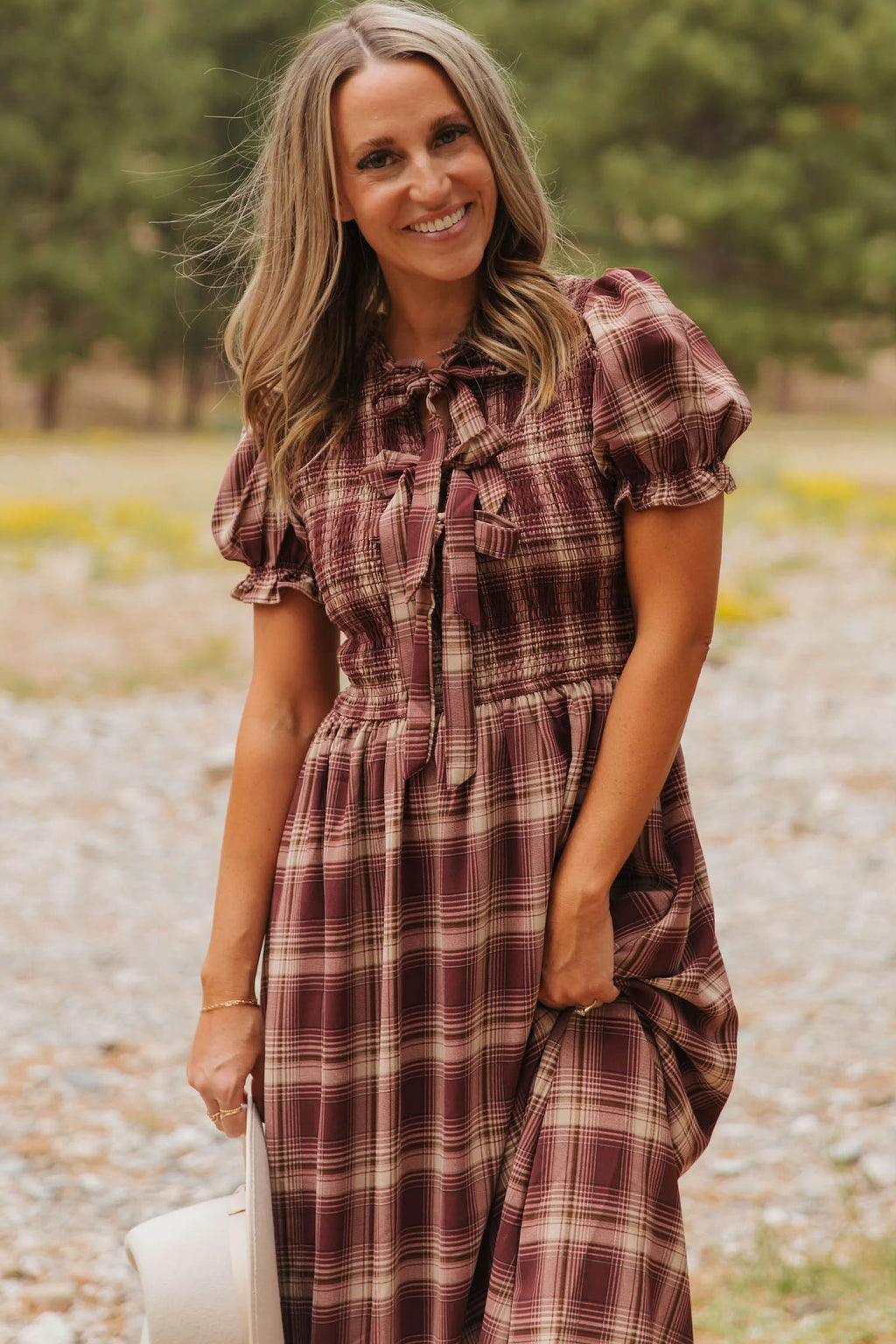 Fall in Love Plaid Dress