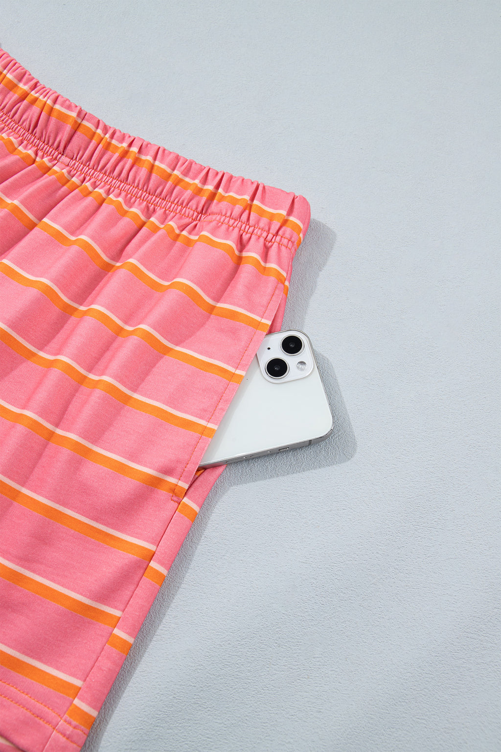 Rosy Stripe Lounge Set