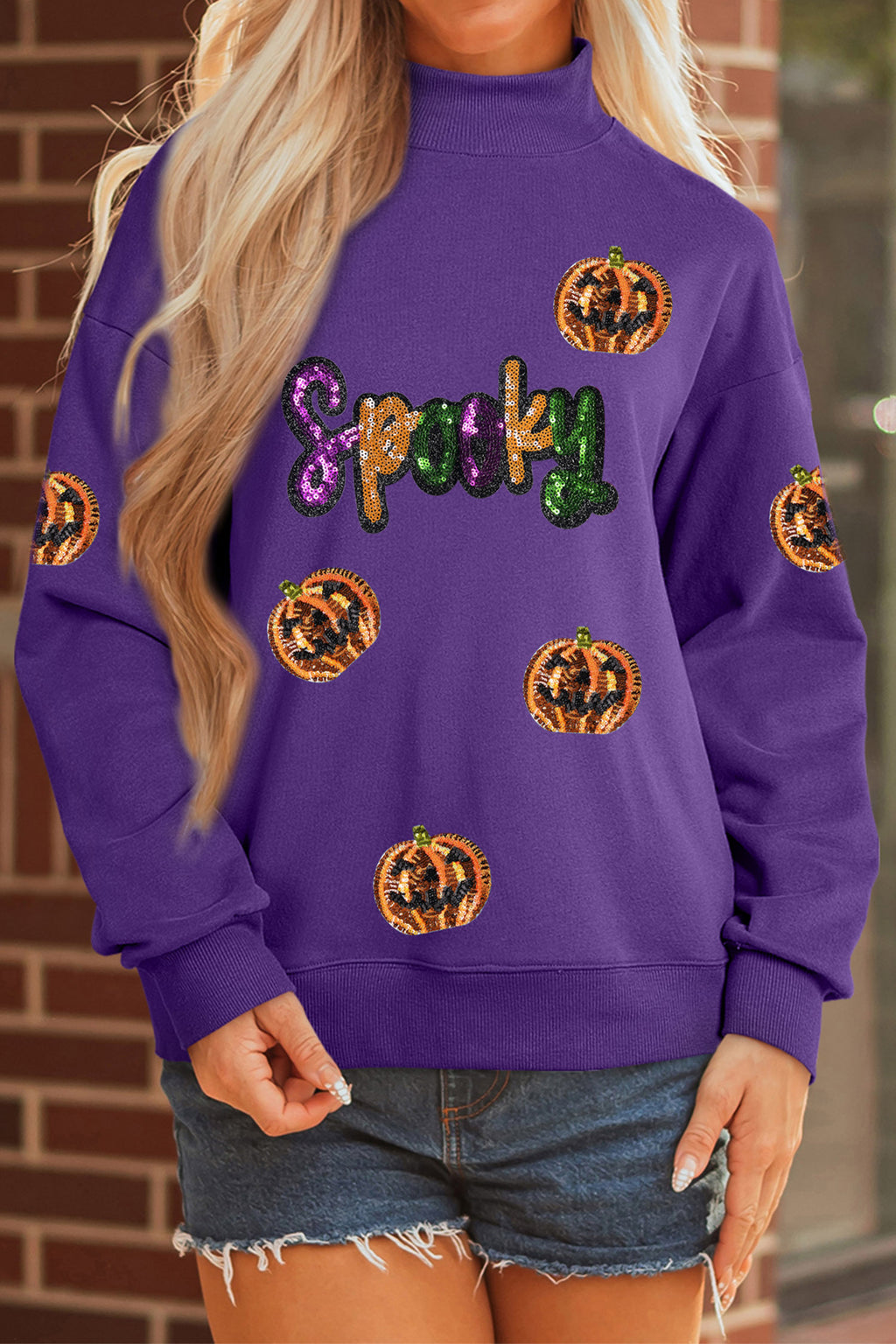 Pumpkin Patch Sparkle Sweatshirt