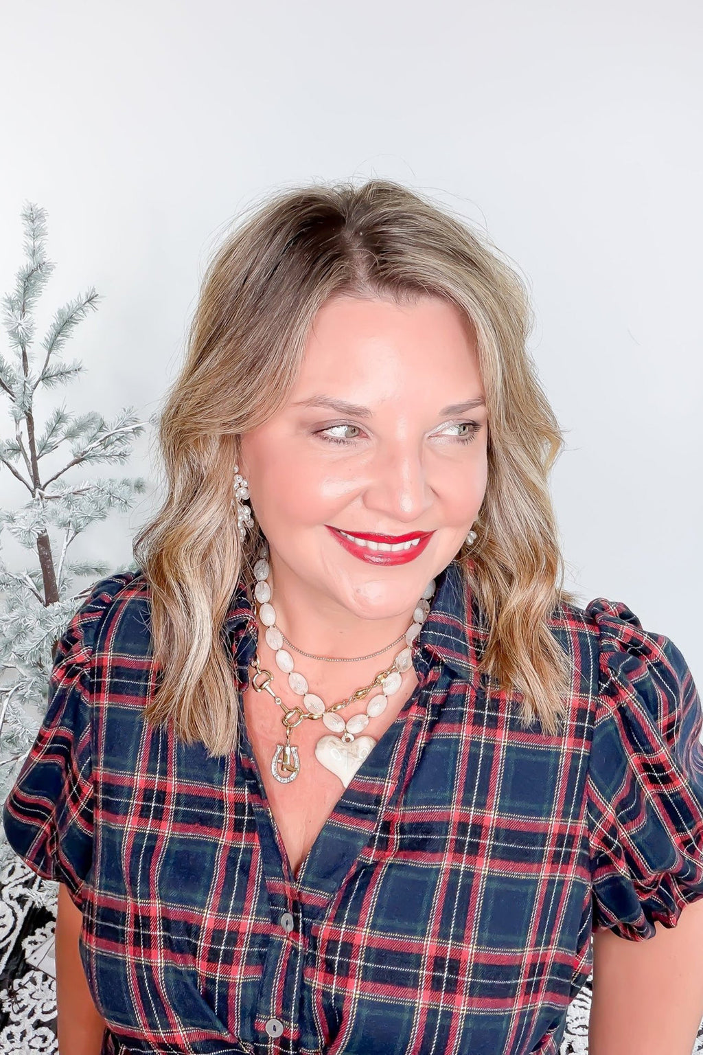 Timeless Tartan Belted Dress