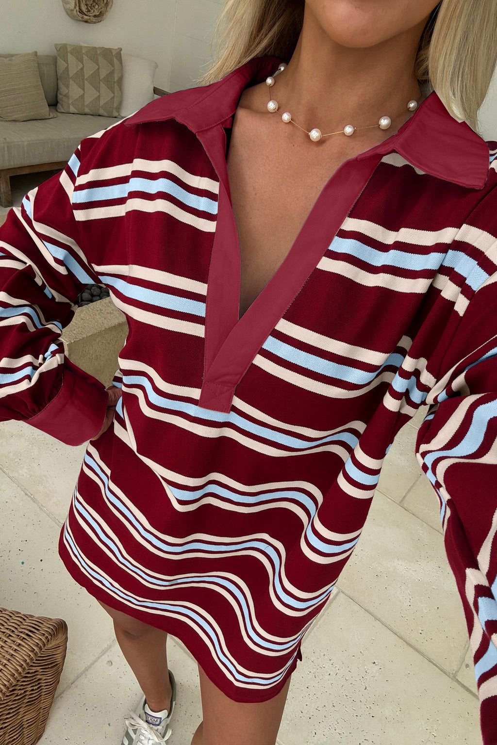Cherry Lane Polo Dress