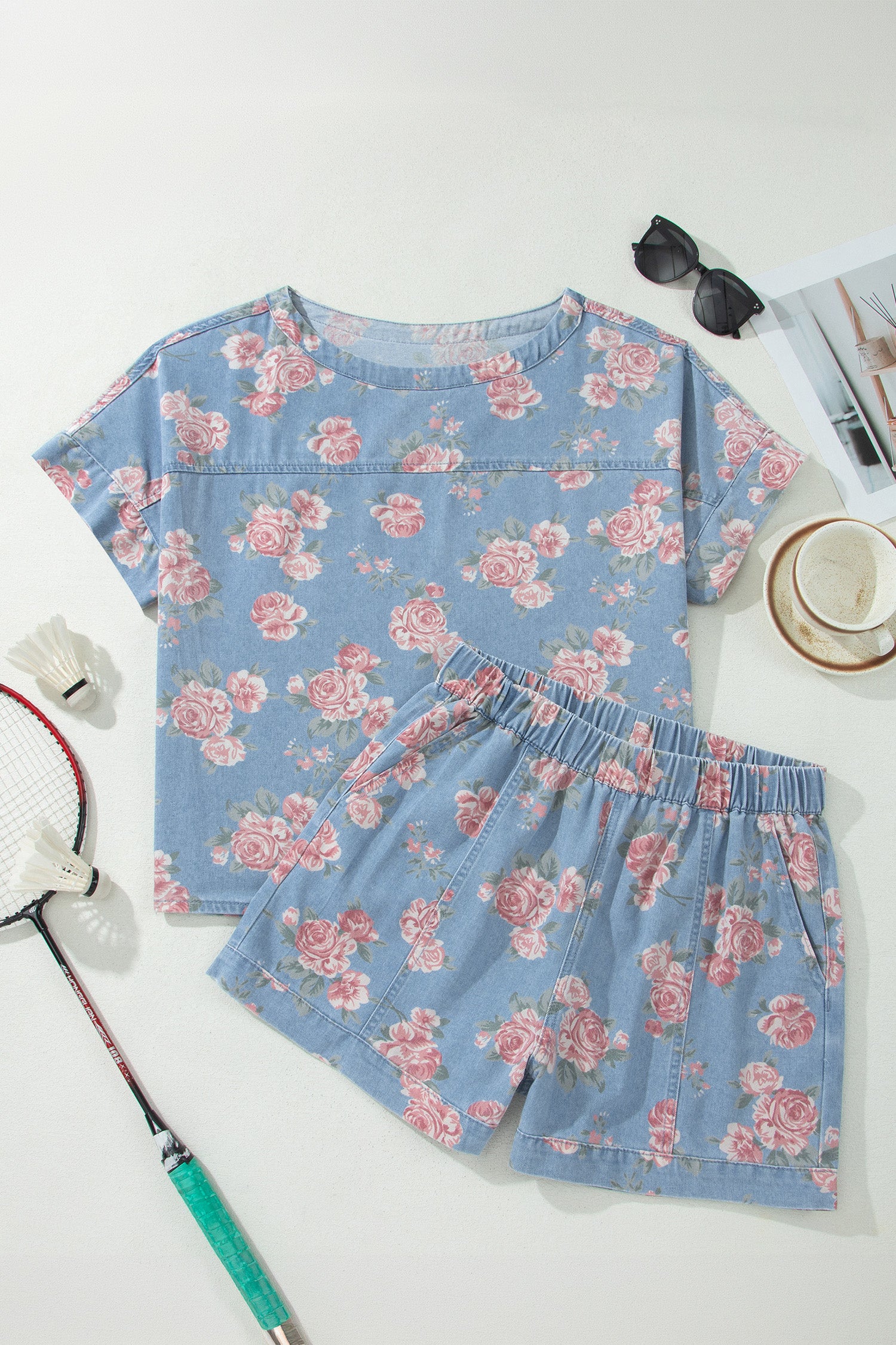 Country Sky Floral Set