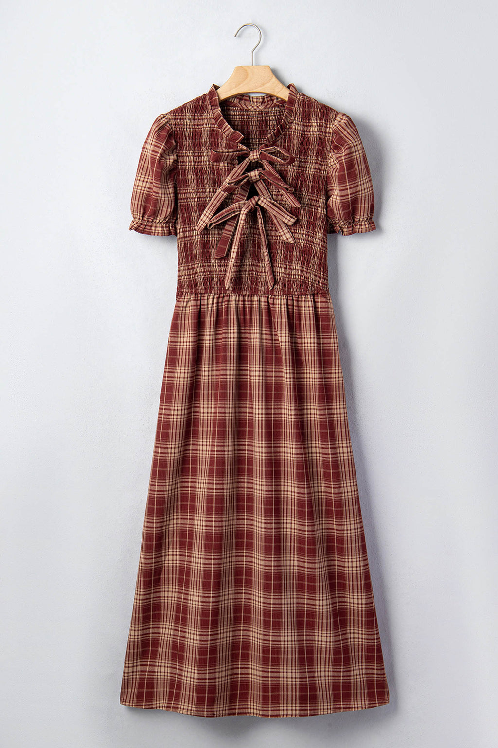 Fall in Love Plaid Dress