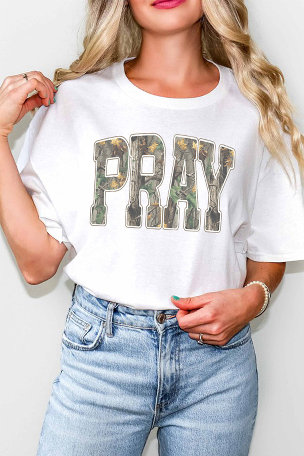 Pray Camo Faith Tee