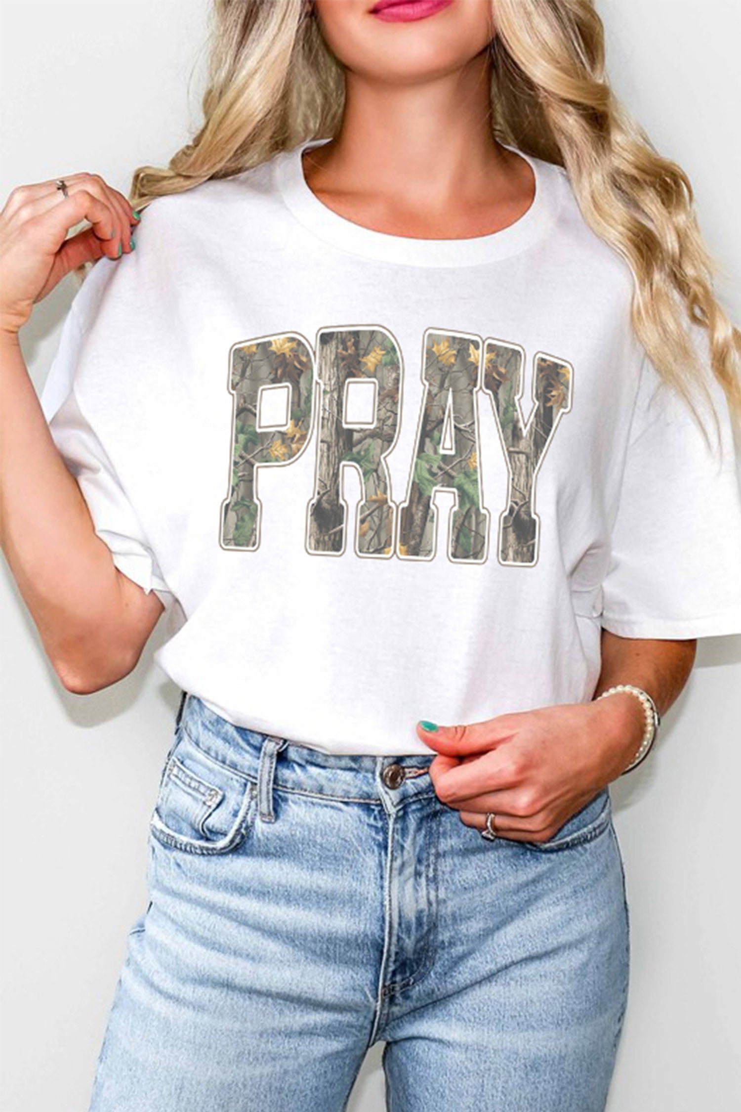 Pray Camo Faith Tee