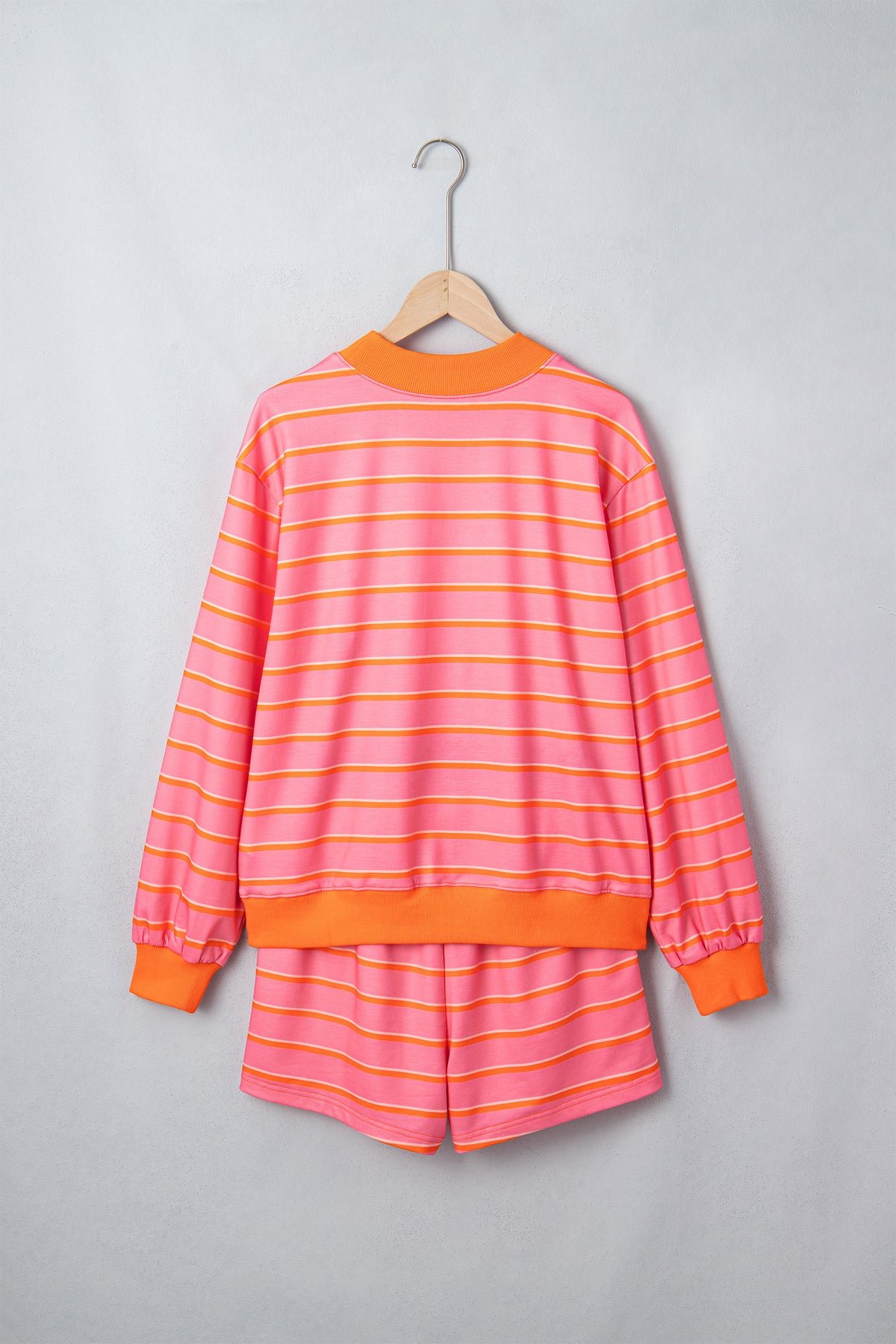 Rosy Stripe Lounge Set