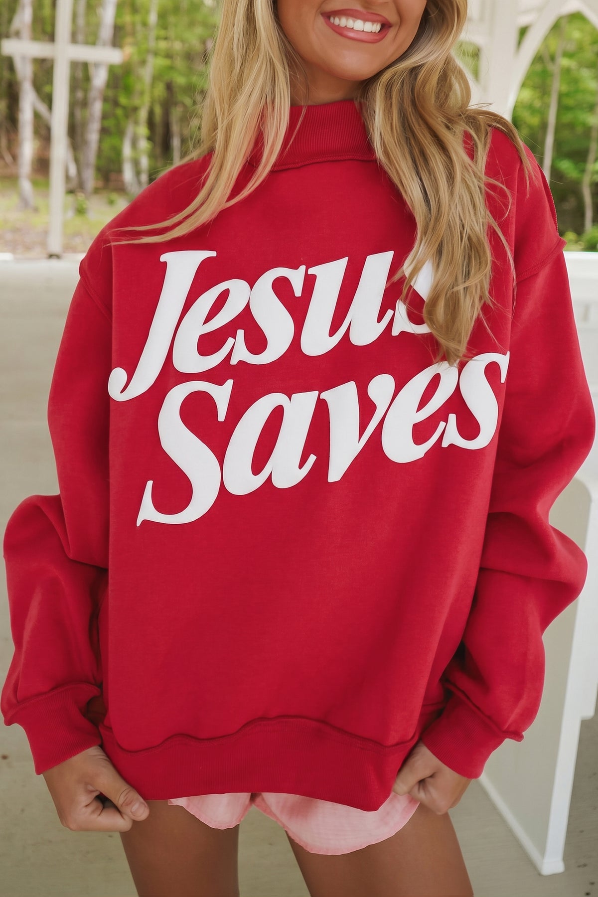 Jesus Saves Y'all Sweatshirt